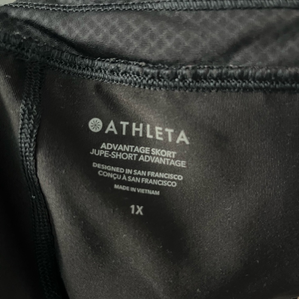 Athleta Black Athletic Skort - Picture 6 of 8